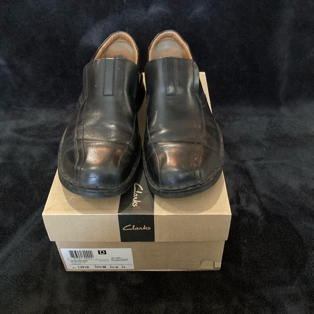 Clark’s Black Leather Men’s Dress Shoes